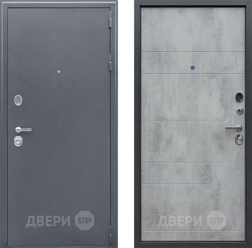 Входная металлическая Дверь АСД Спартак-Б Бетон светлый
