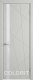 Межкомнатная дверь К5 ПО светло-серая эмаль