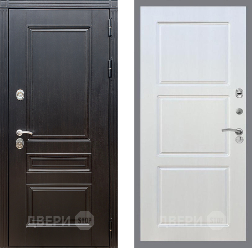 Входная металлическая Дверь Стоп МЕГАПОЛИС ФЛ-3 Лиственница беж