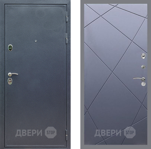 Дверь Стоп СИЛЬВЕР ФЛ-291 Силк титан