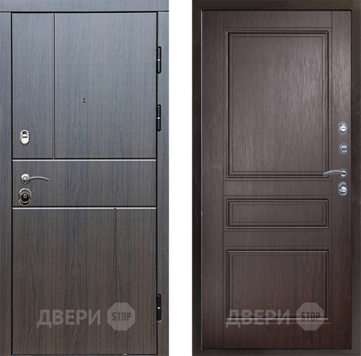 Входная металлическая Дверь Престиж Горизонт Венге Классика Венге