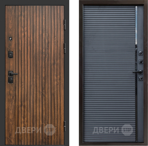 Входная металлическая Дверь Престиж Tvist Porte Черный кварц