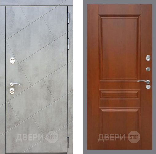 Входная металлическая Дверь Рекс (REX) 22 FL-243 Итальянский орех