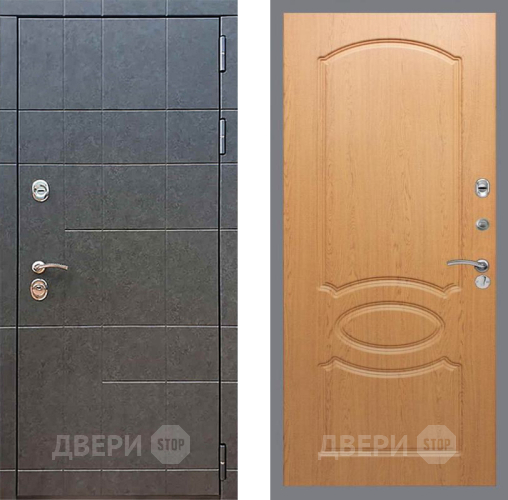 Входная металлическая Дверь Рекс (REX) 21 FL-128 Дуб