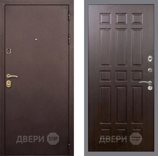 Входная металлическая Дверь Рекс (REX) Лайт 3К FL-33 Венге