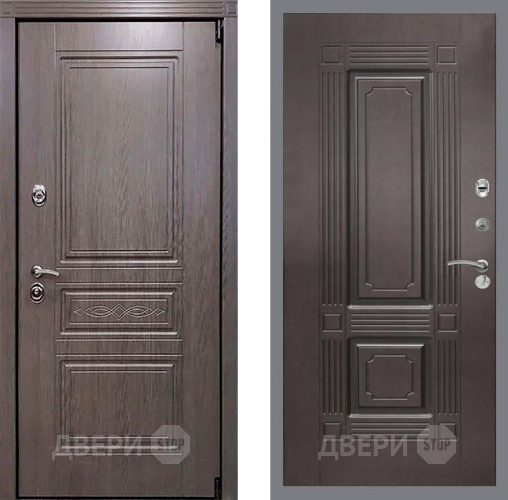 Входная металлическая Дверь Рекс (REX) Премиум-S FL-2 Венге