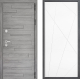 Входная металлическая Дверь Дверной континент ДК-10 ФЛ-655 Белый софт