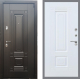 Входная металлическая Дверь Рекс (REX) 9 FL-2 Силк Сноу