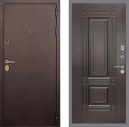 Дверь Рекс (REX) Лайт 3К FL-2 Венге 860х2050 мм